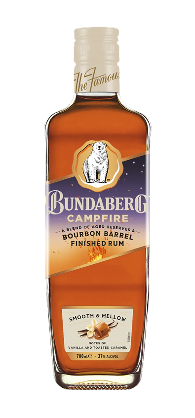 BUNDABERG CAMPFIRE RUM 700ML
