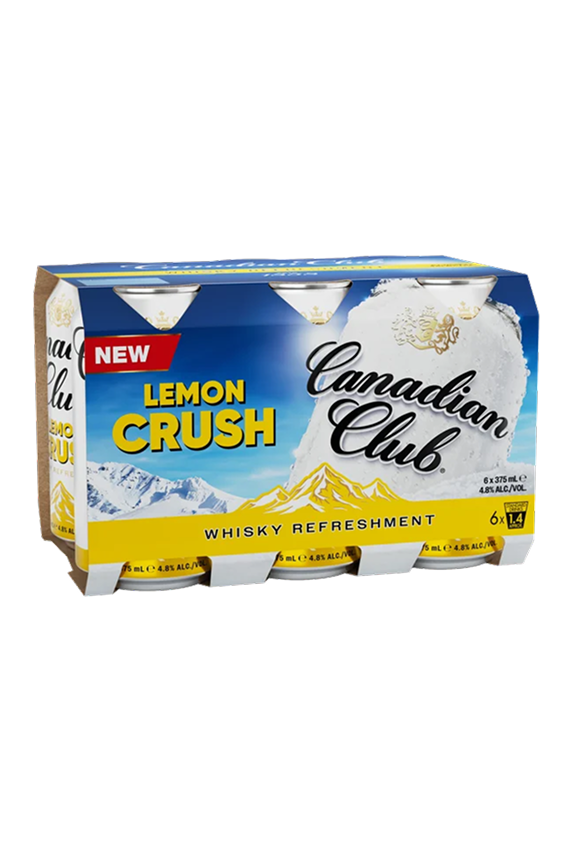 CANADIAN CLUB LEMON CRUSH 6PK