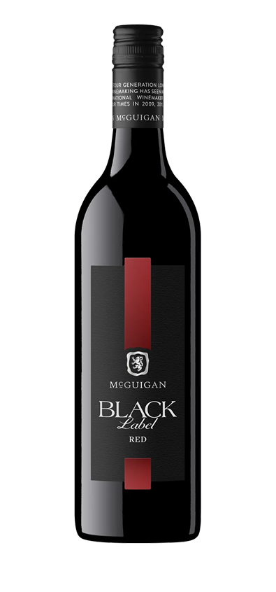 MCGUIGAN BLACK LBL RED