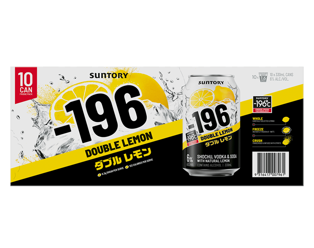 196 DOUBLE LEMON 6% 10PK
