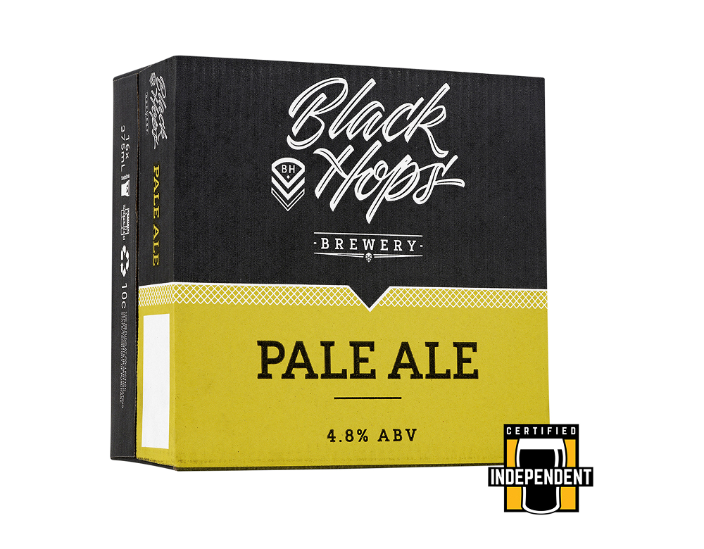 BLACK HOPS PALE ALE CAN 375ML CTN