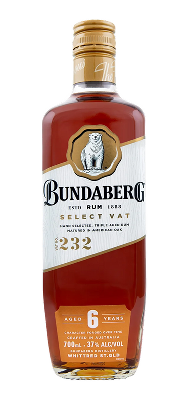 BUNDABERG SELECT VAT RUM 700ML