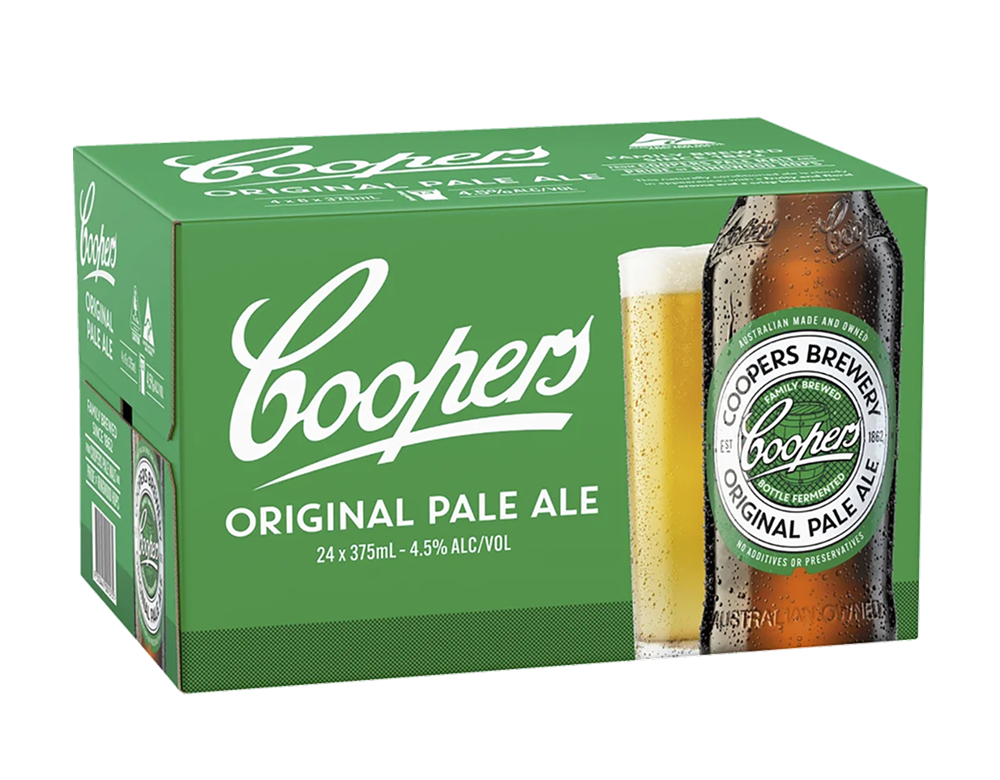 COOPERS PALE ALE BT CTN