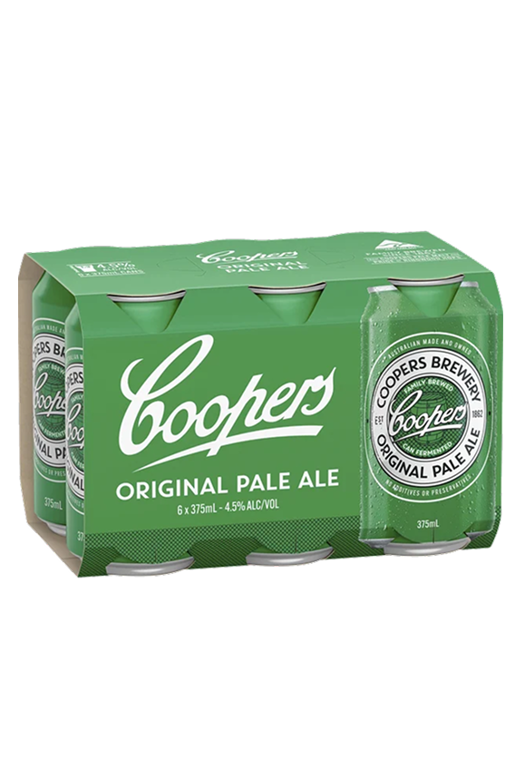 COOPERS PALE ALE CAN 6PK