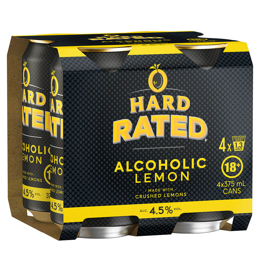 HARD RATED 375ML 4PK
