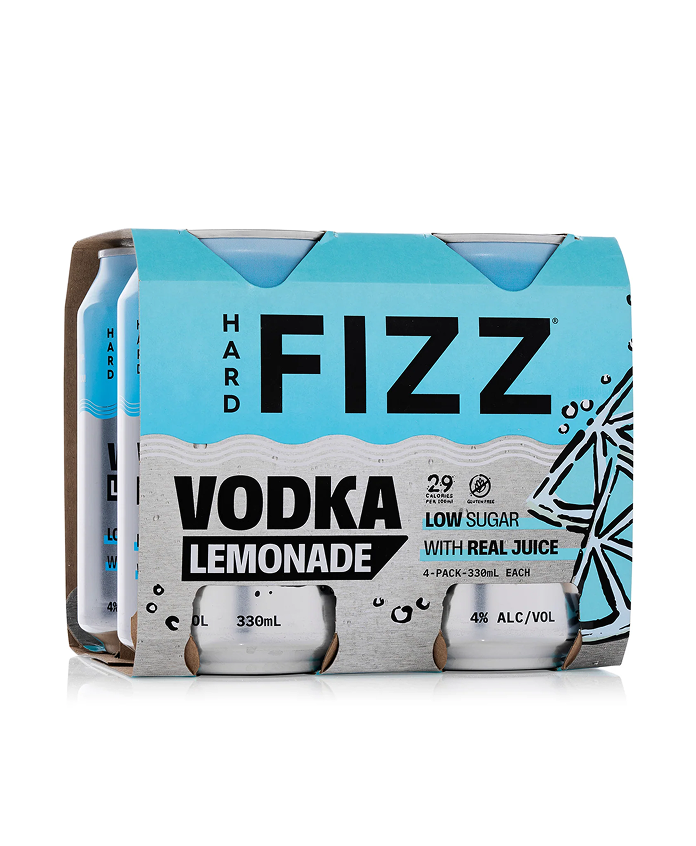 HARD FIZZ VODKA LEMONADE 4PK