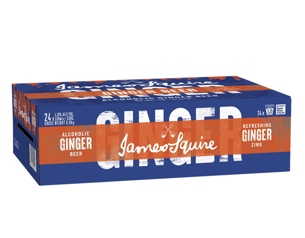 JAMES SQUIRE GINGER BEER 10PK