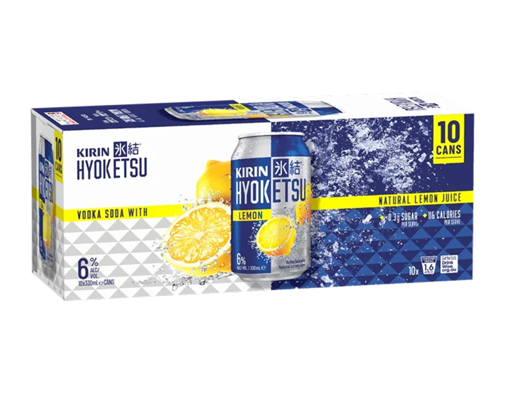 KIRIN HYOKETSU LEMON 10PK