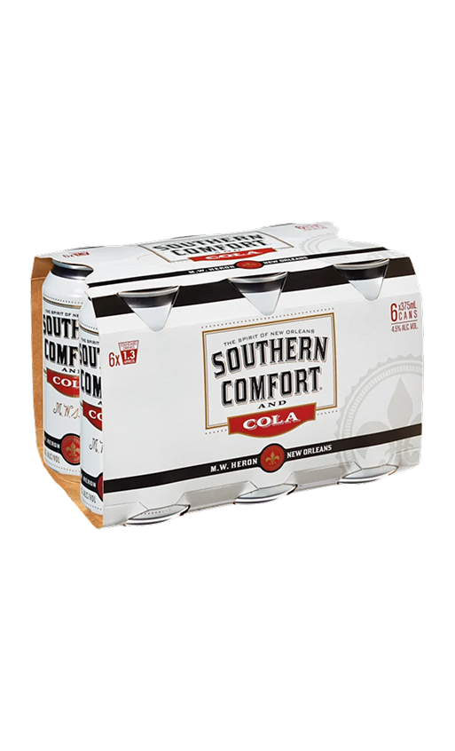 SOUTHERN COMFORT COLA CAN 375ML 6PK