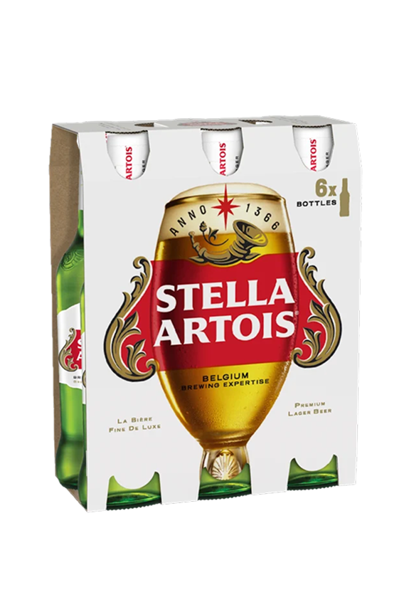 STELLA ARTOIS BT 330ML 6PK