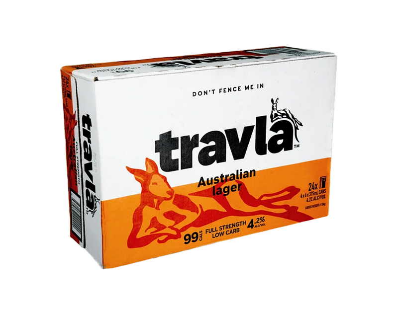 TRAVLA LAGER 375ML CTN