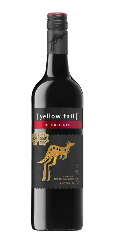 YELLOWTAIL BIG BOLD RED